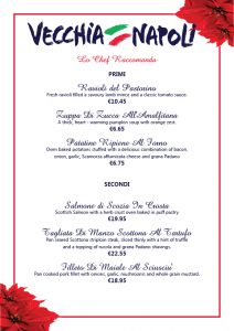 New Years eve and New Years Day Specials